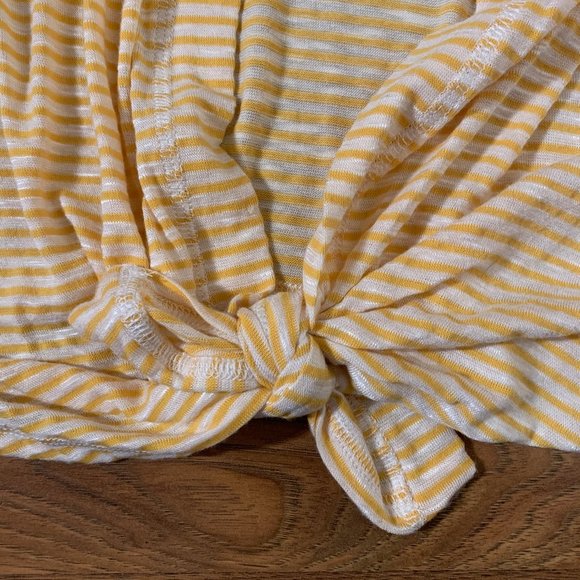 Plus Size Bobeau Cecile Striped Tie Cardigan - Picture 6 of 8